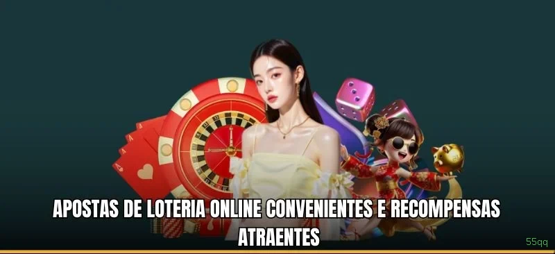 Imagem promocional dos jogos de lottery da 55qq